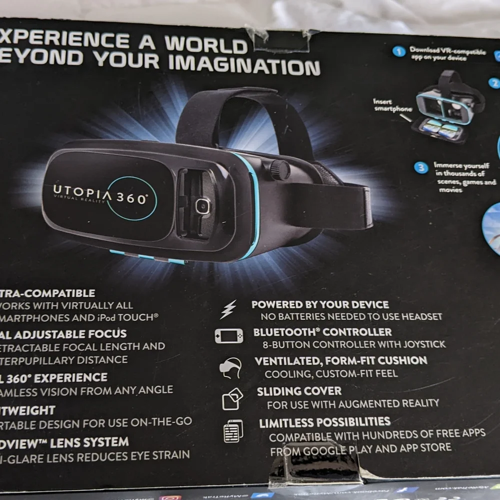 Utopia 360 Degree virtual reality headset